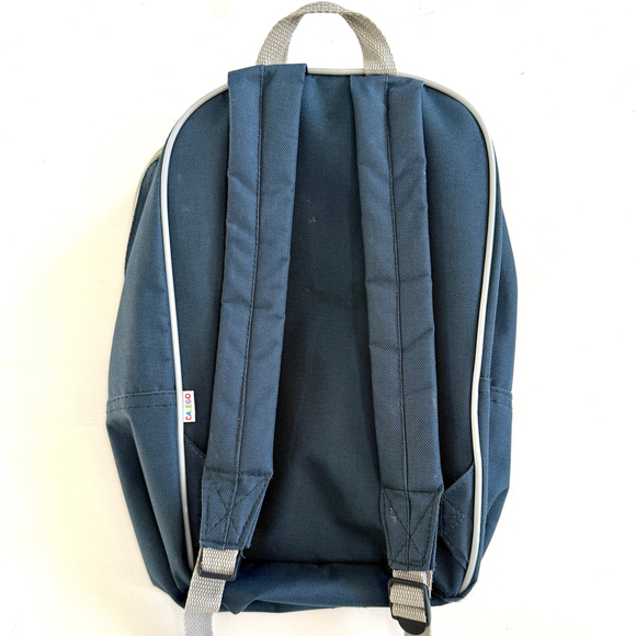 Thomas the Tank Engine Kids Mini Backpack Toddler School Bag Blue Grey - Picture 6 of 6